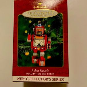 Hallmark keepsake, ornament, robot parade